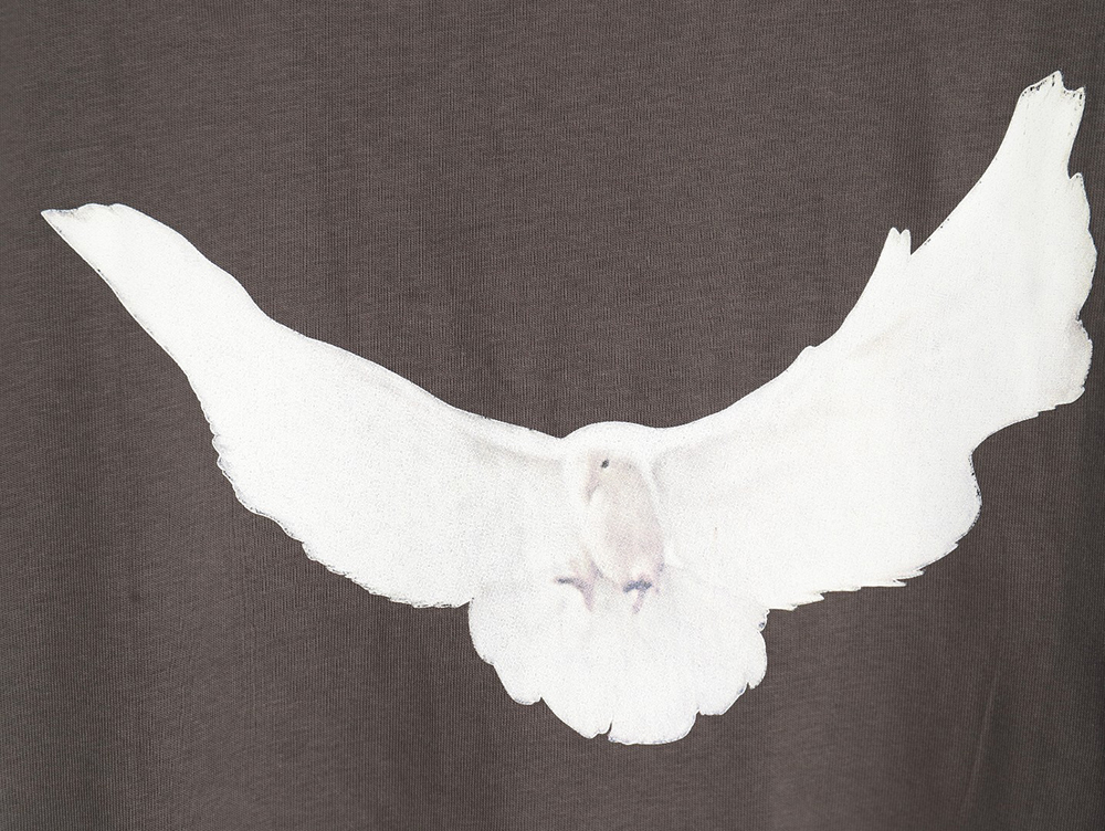 Y**zy & gap & ba*len*cia*ga joint peace dove theme long-sleeved t-shirt tsk1