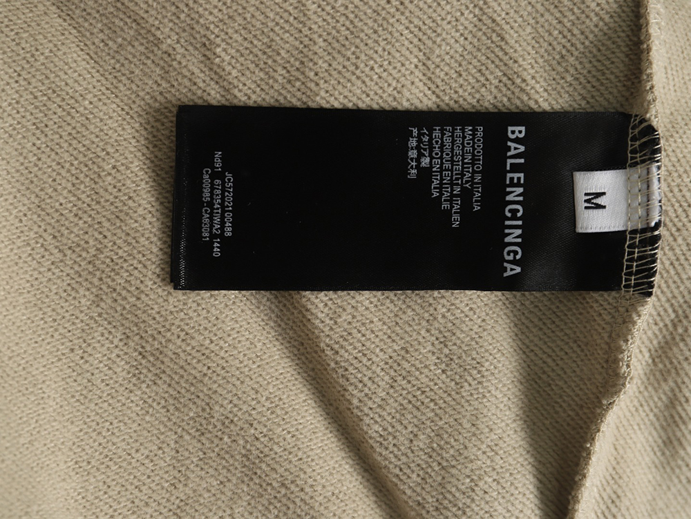 Ba*len*cia*ga spoof graffiti letter logo print hooded sweatshirt