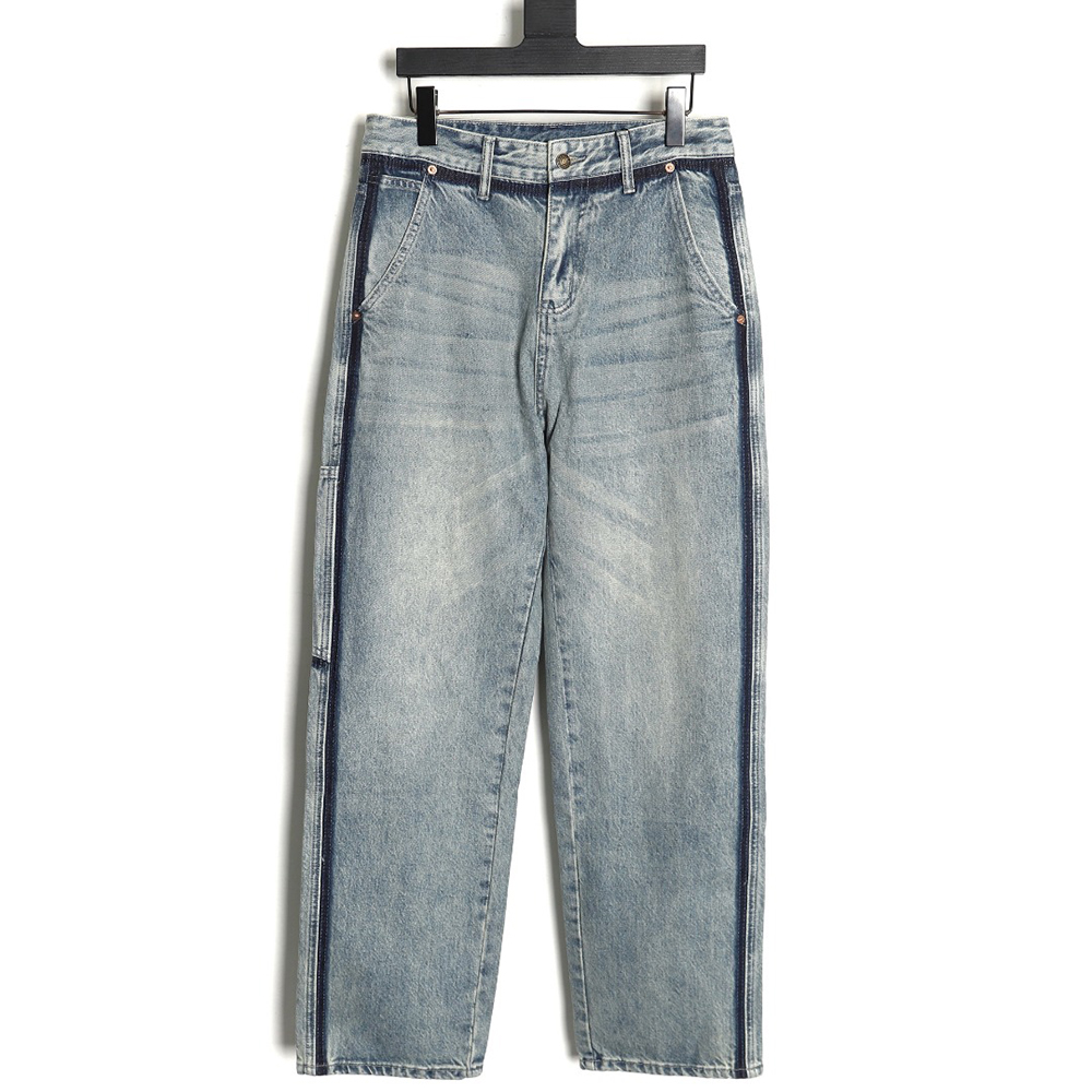 G*u*i side pocket jeans