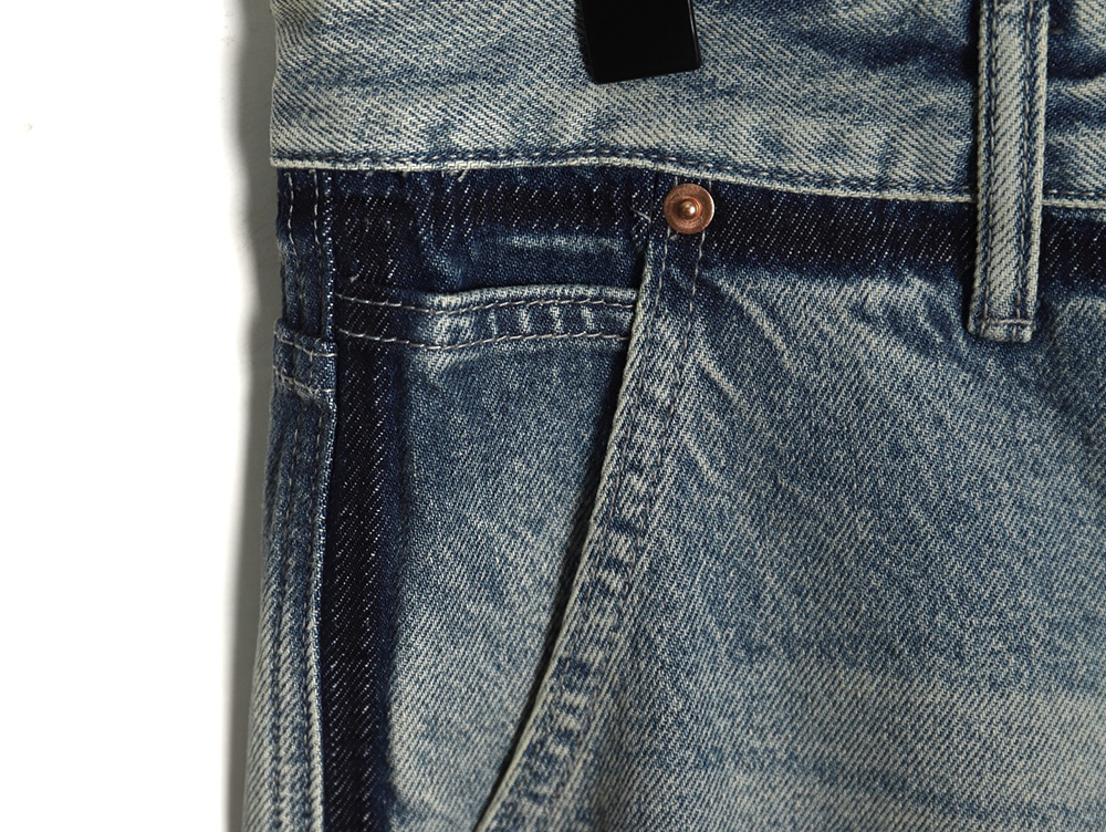 G*u*i side pocket jeans