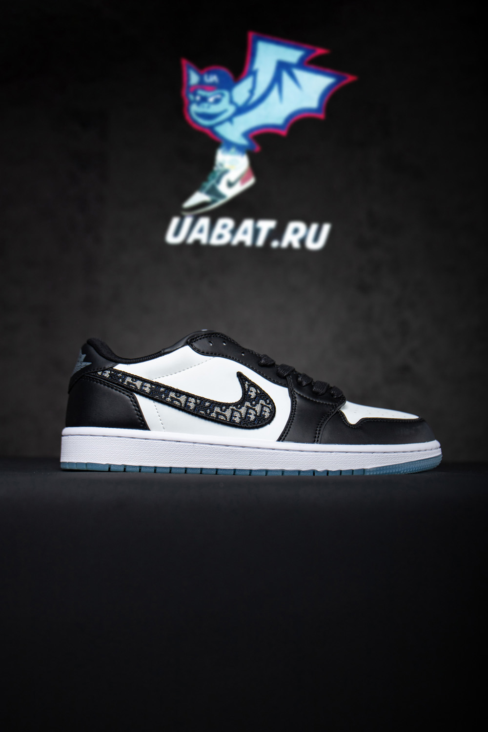 D*or & nike air jordan 1 low og”black/oblique”