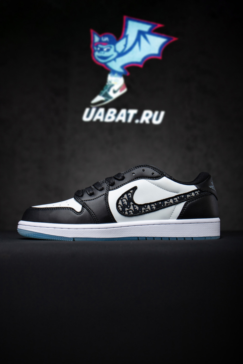 D*or & nike air jordan 1 low og”black/oblique”
