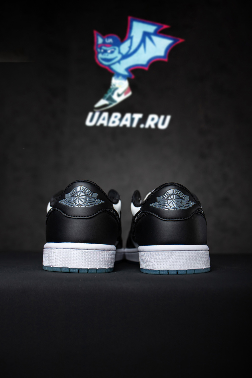 D*or & nike air jordan 1 low og”black/oblique”