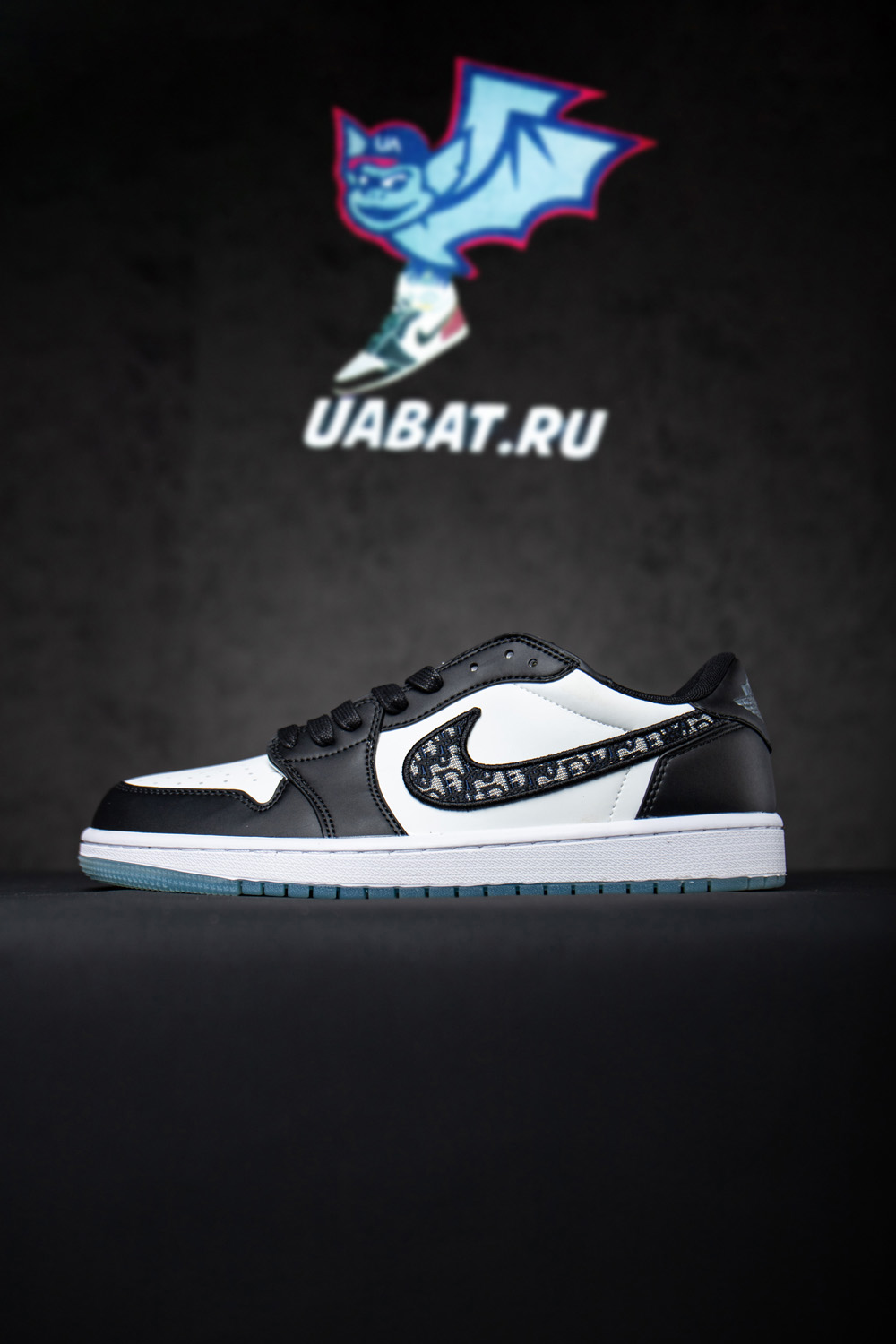 D*or & nike air jordan 1 low og”black/oblique”