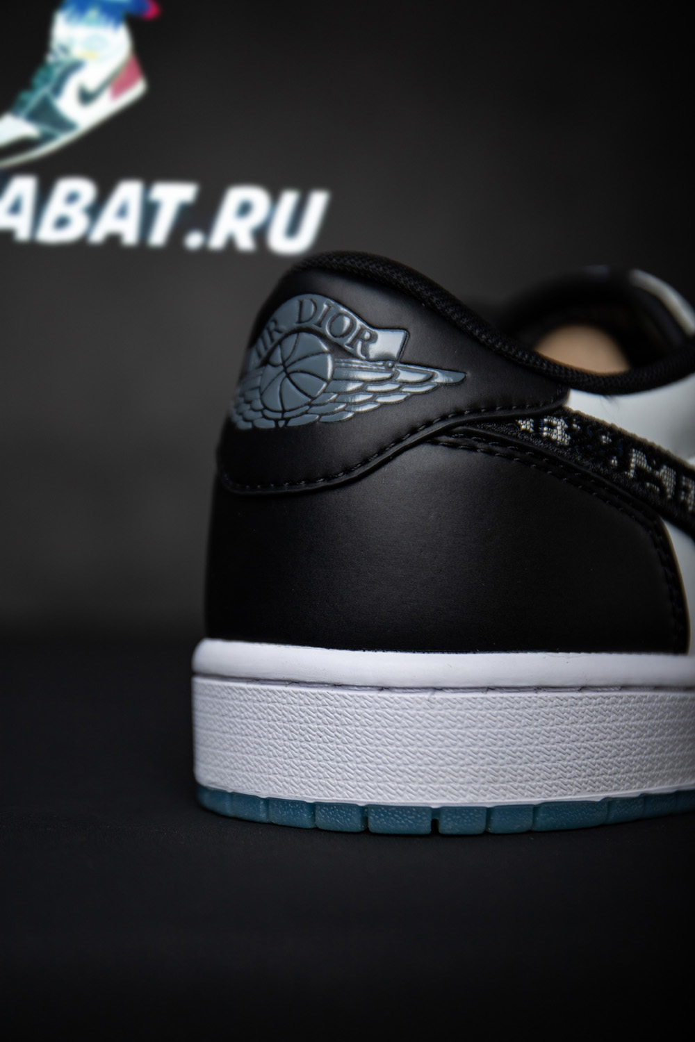D*or & nike air jordan 1 low og”black/oblique”