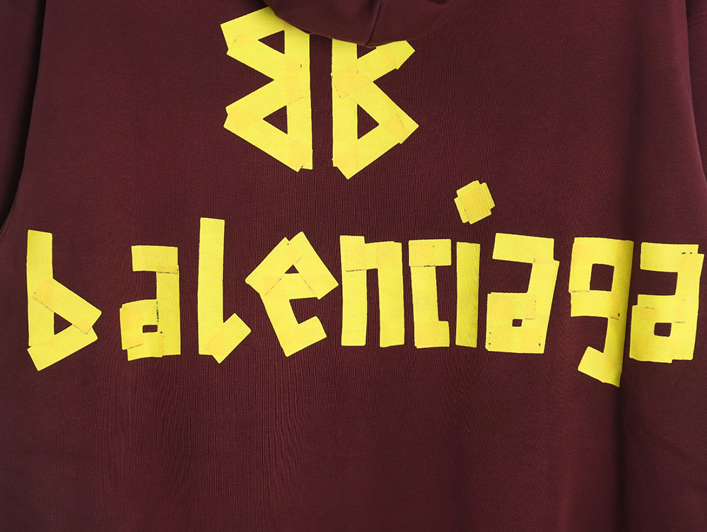 Ba*len*cia*ga tape hoodie