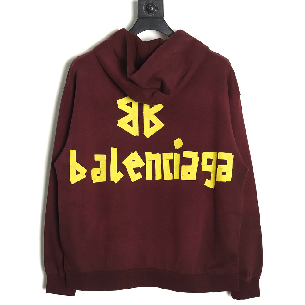 Ba*len*cia*ga tape hoodie