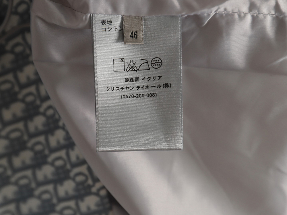 D*or all over print presbyopia hooded jacket