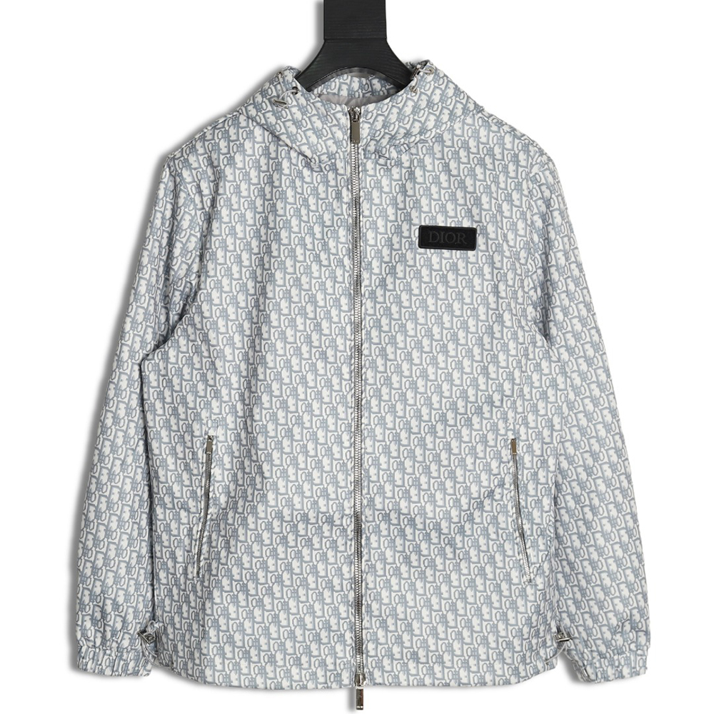 D*or all over print presbyopia hooded jacket
