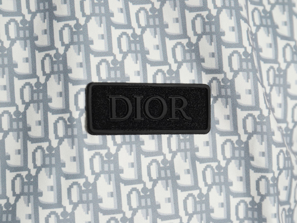 D*or all over print presbyopia hooded jacket