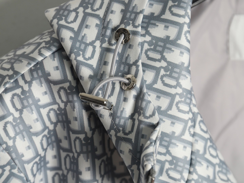 D*or all over print presbyopia hooded jacket