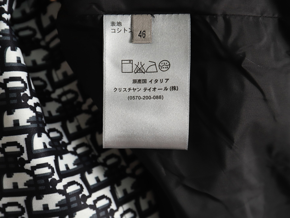 D*or all over print presbyopia hooded jacket tsk1