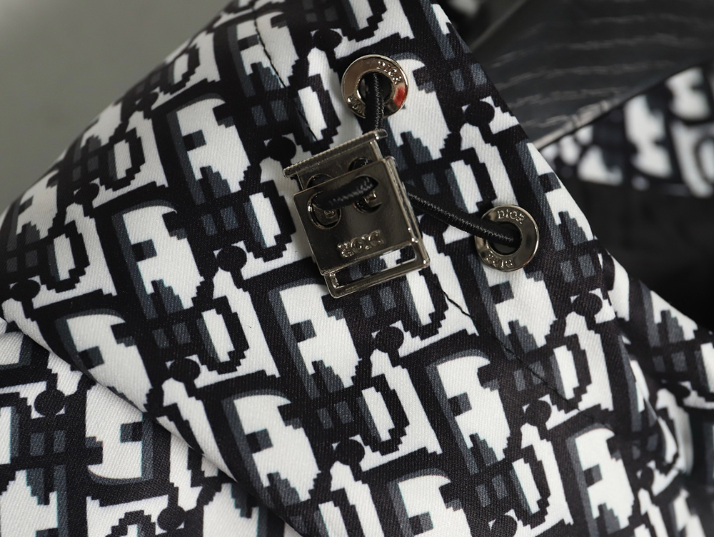 D*or all over print presbyopia hooded jacket tsk1