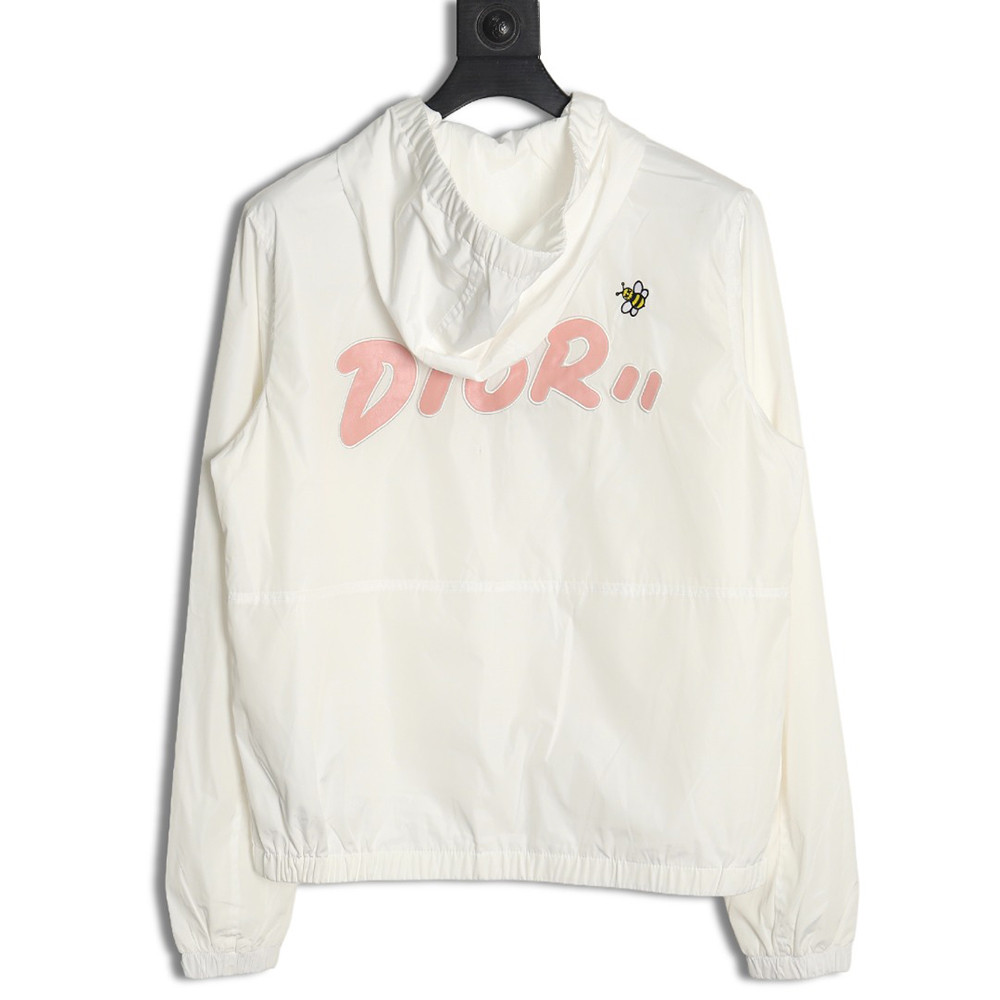 D*or embroidered letters small wasp hooded jacket