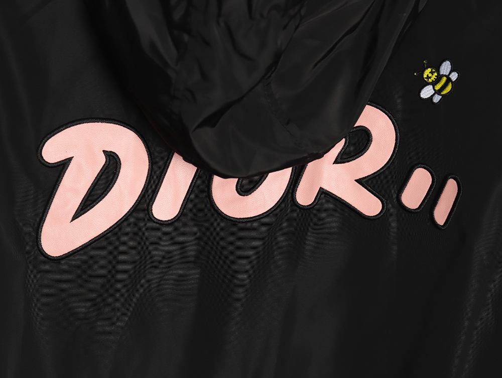 D*or embroidered letters small wasp hooded jacket tsk2