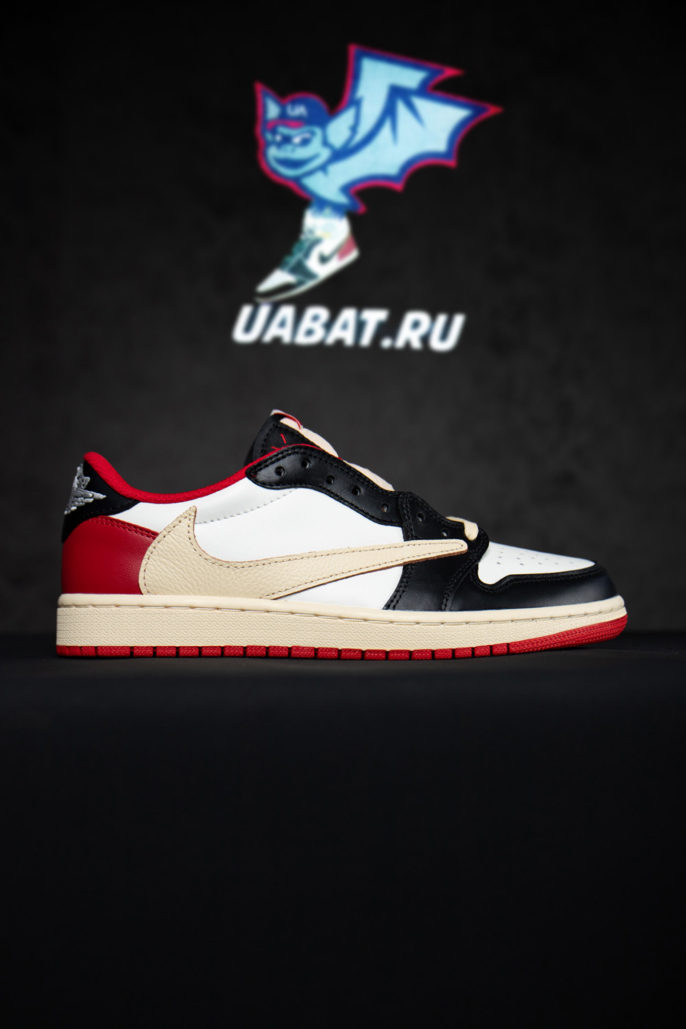 Travis Scott Air Jordan 1 Low Black Red