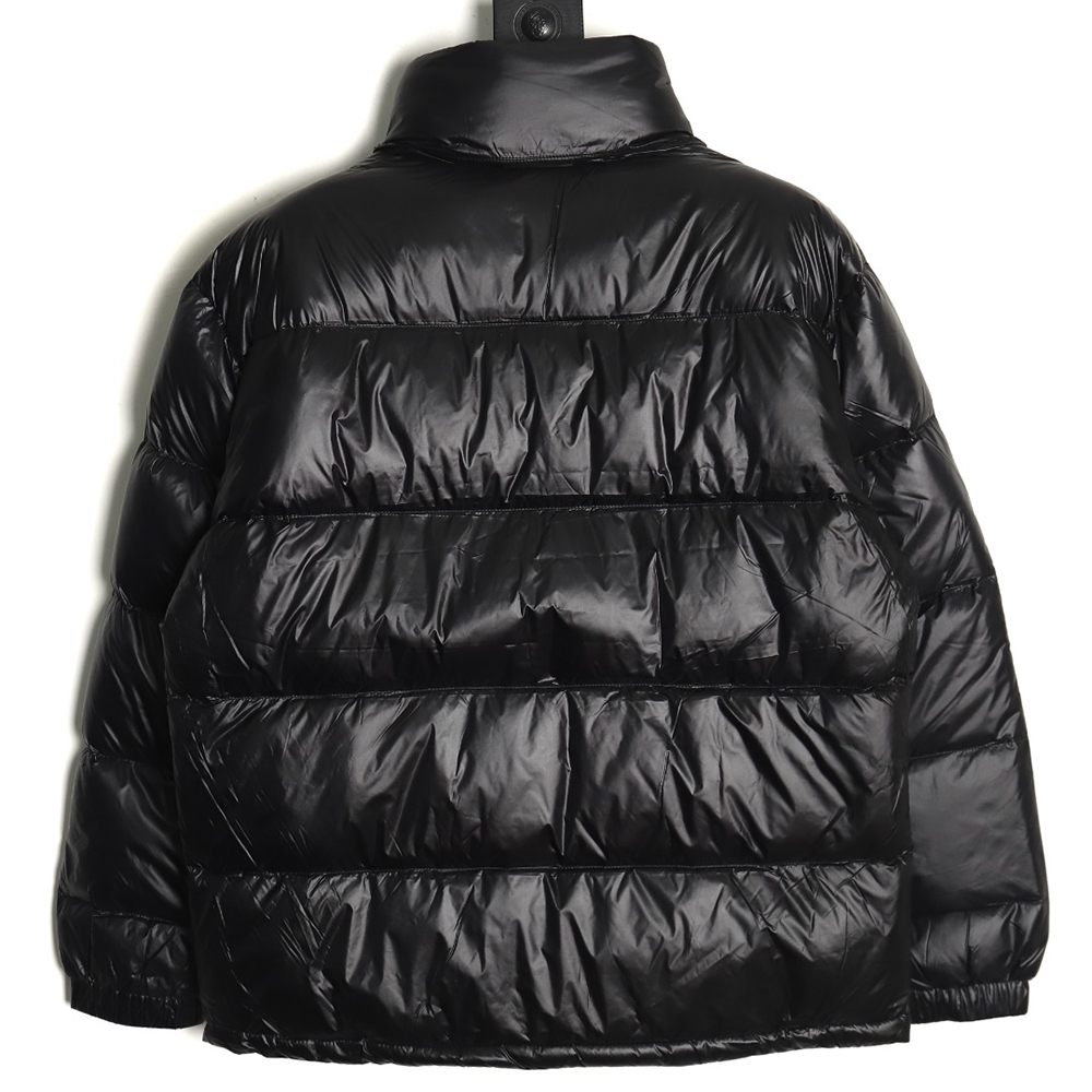 Pra*a glossy printed bread down jacket