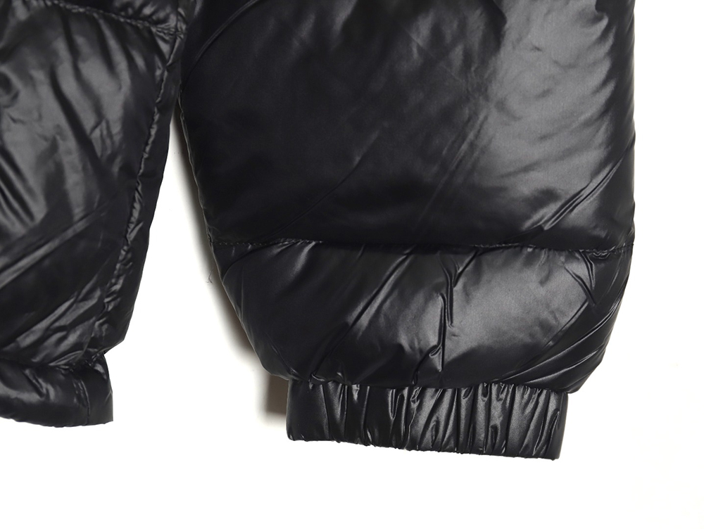 Pra*a glossy printed bread down jacket