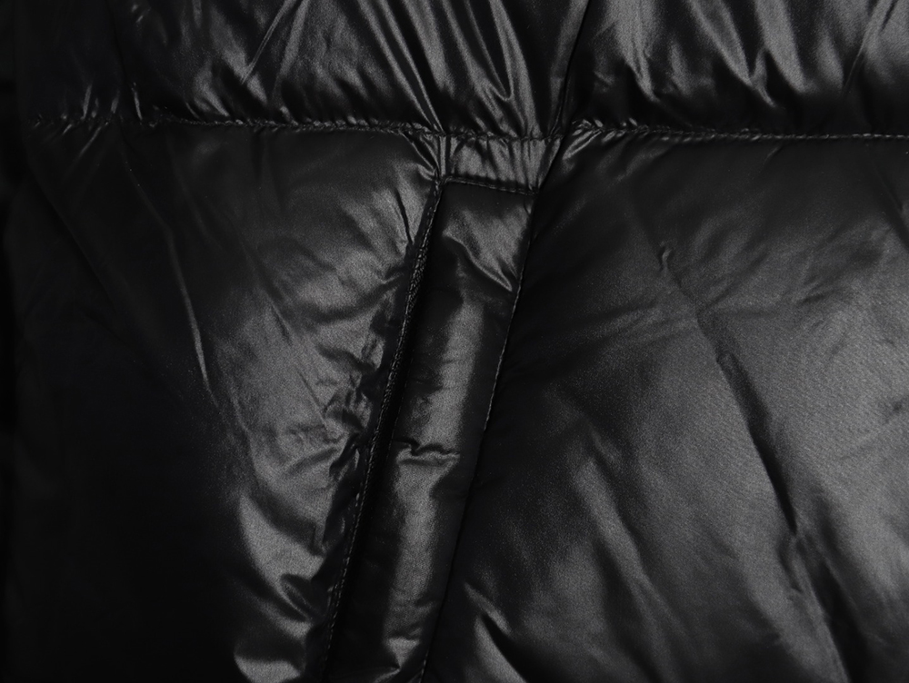 Pra*a glossy printed bread down jacket