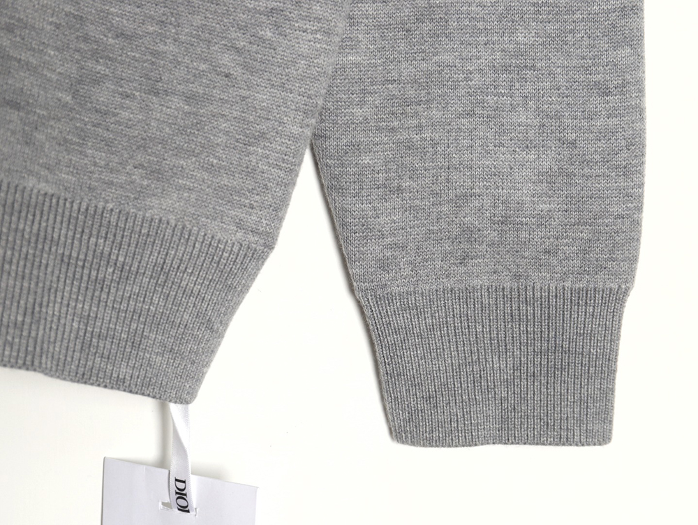 D*or presbyopia jacquard knitted cashmere double-sided jacket