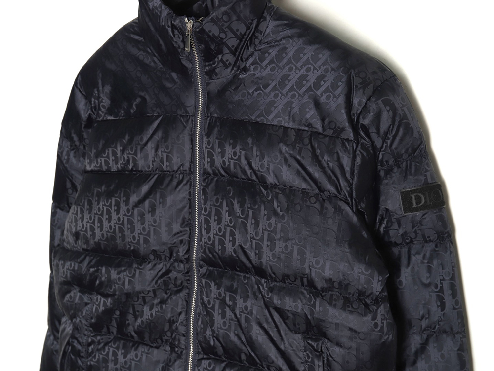 D*or full print old flower down jacket