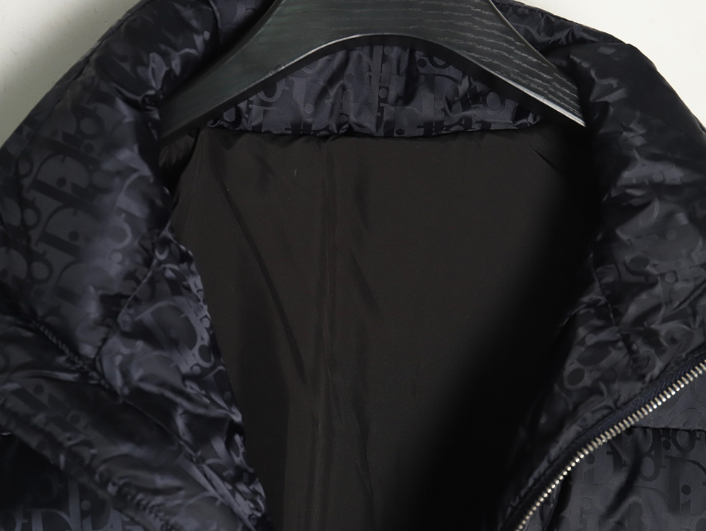 D*or full print old flower down jacket