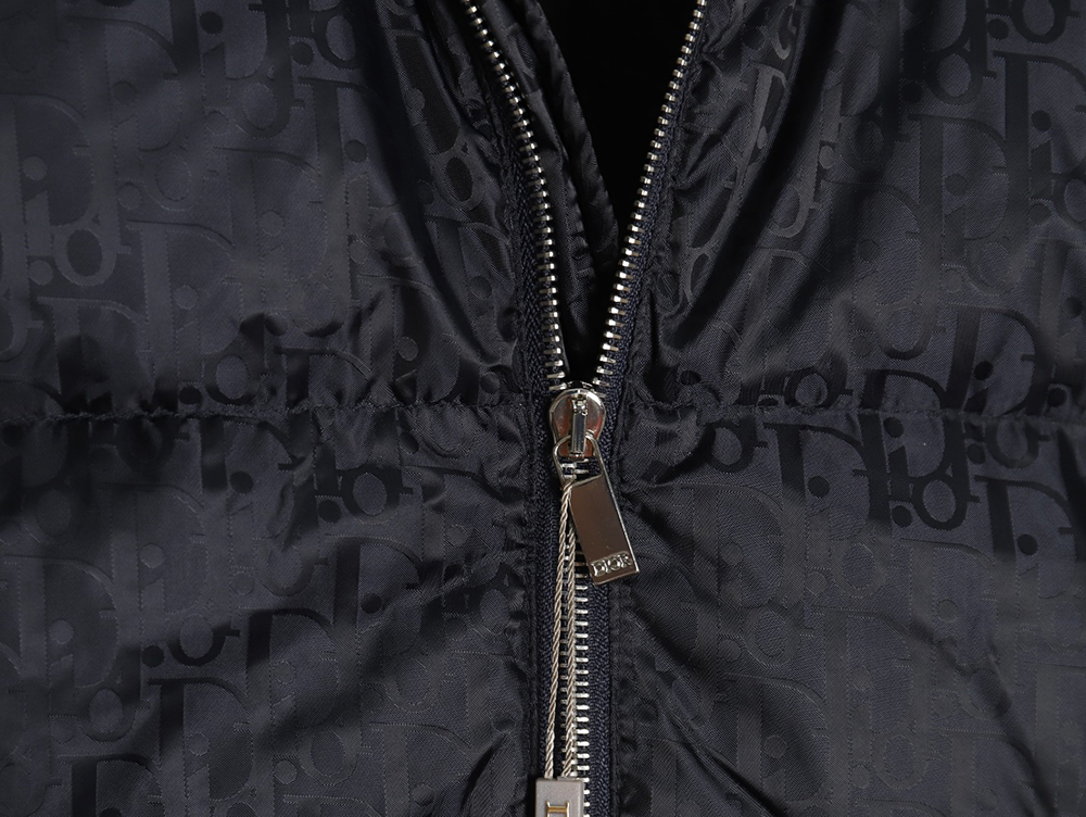 D*or full print old flower down jacket