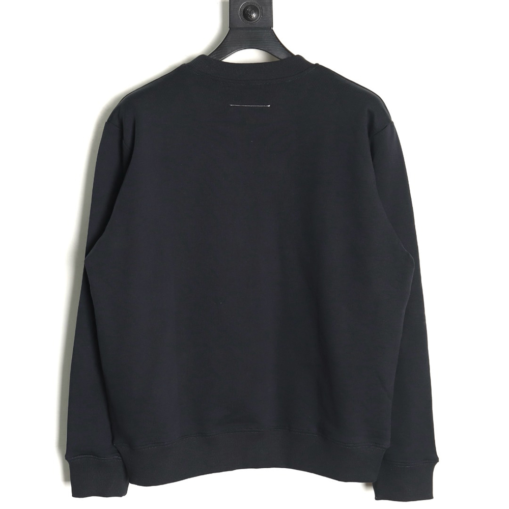 ma*s*n Ma*i*la graffiti print crewneck sweatshirt