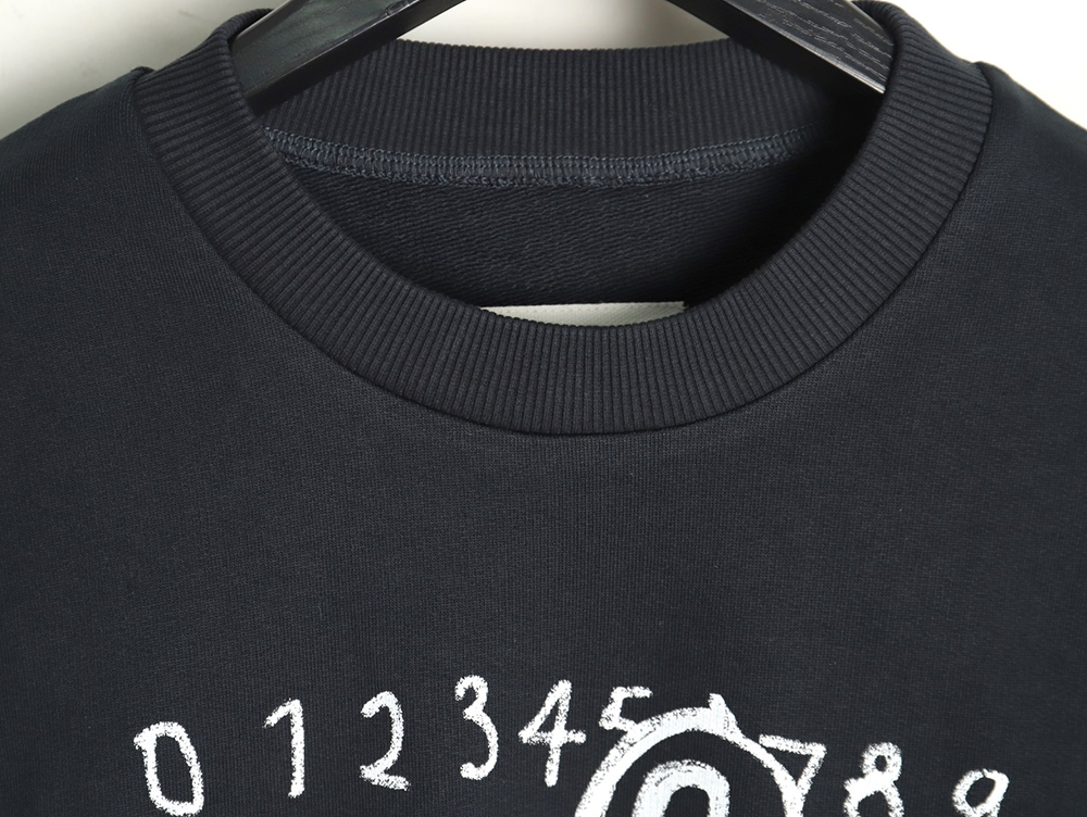 ma*s*n Ma*i*la graffiti print crewneck sweatshirt