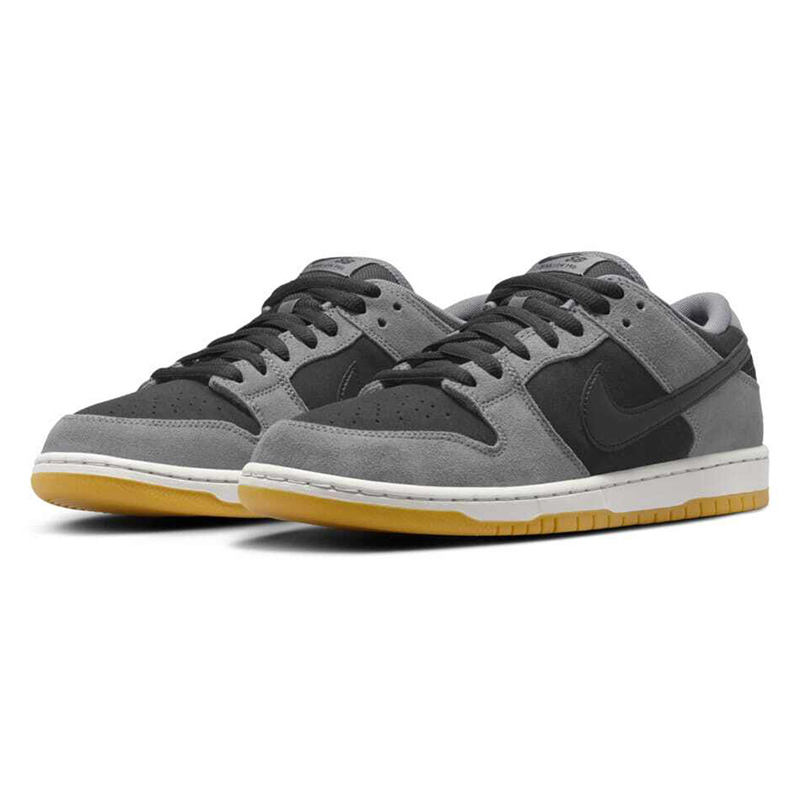 Nike SB Dunk Low Pro Black and Smoke Grey