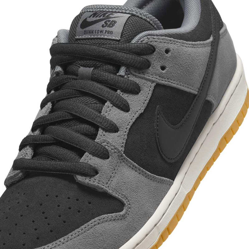 Nike SB Dunk Low Pro Black and Smoke Grey