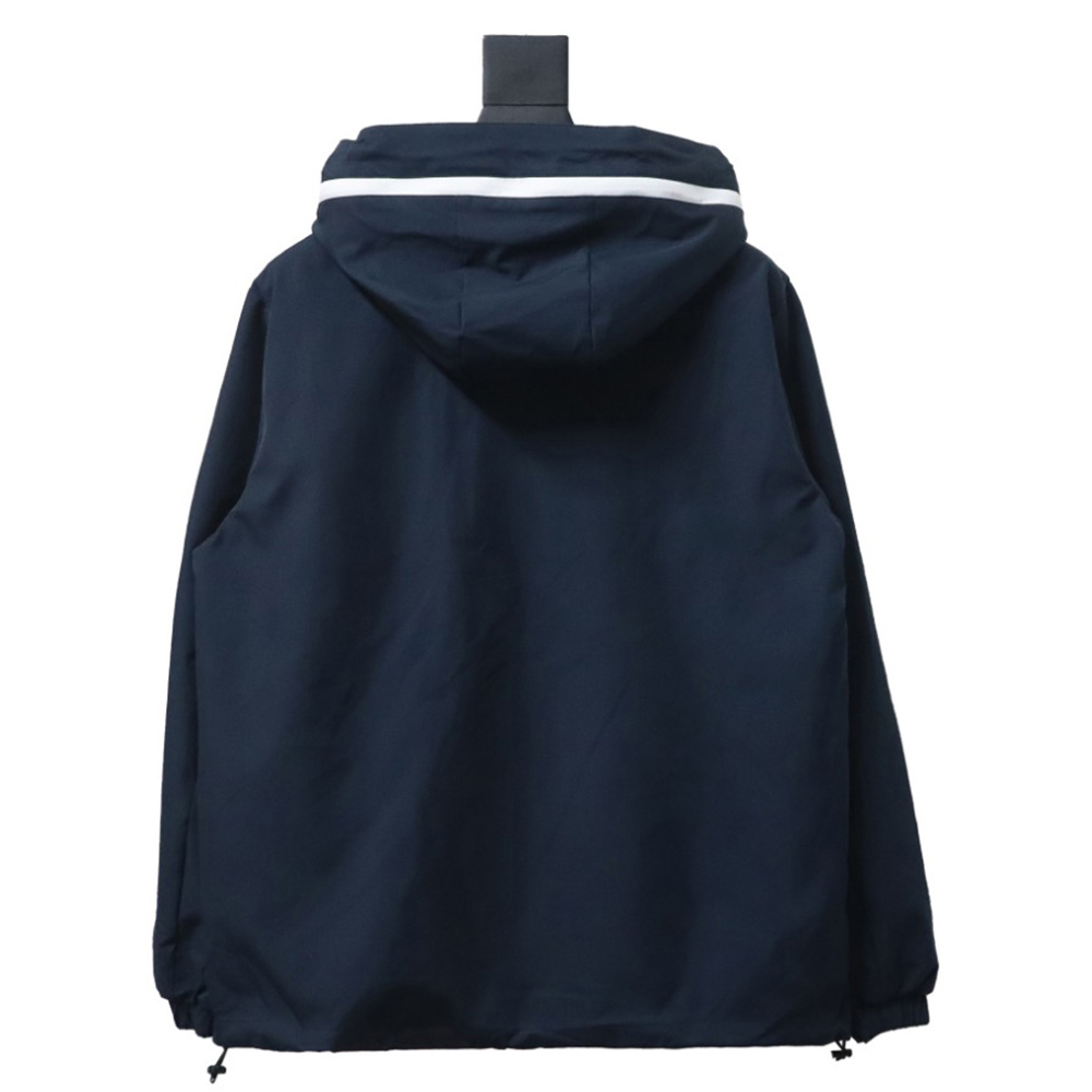 Moncler zip-up hooded jacket