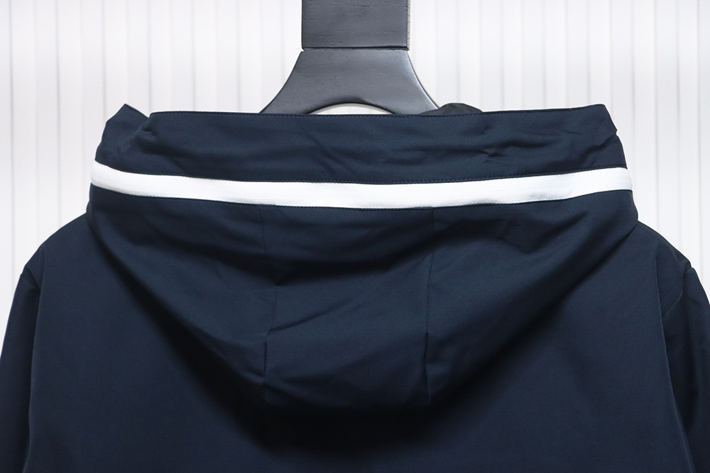 Moncler zip-up hooded jacket