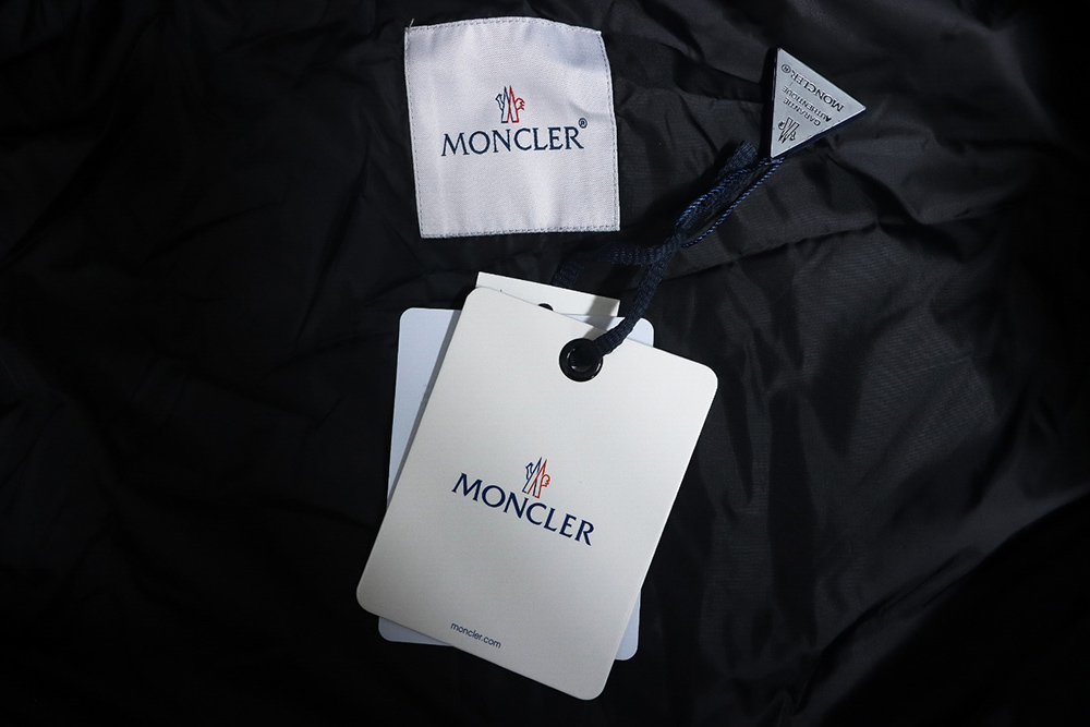 Moncler zip-up hooded jacket