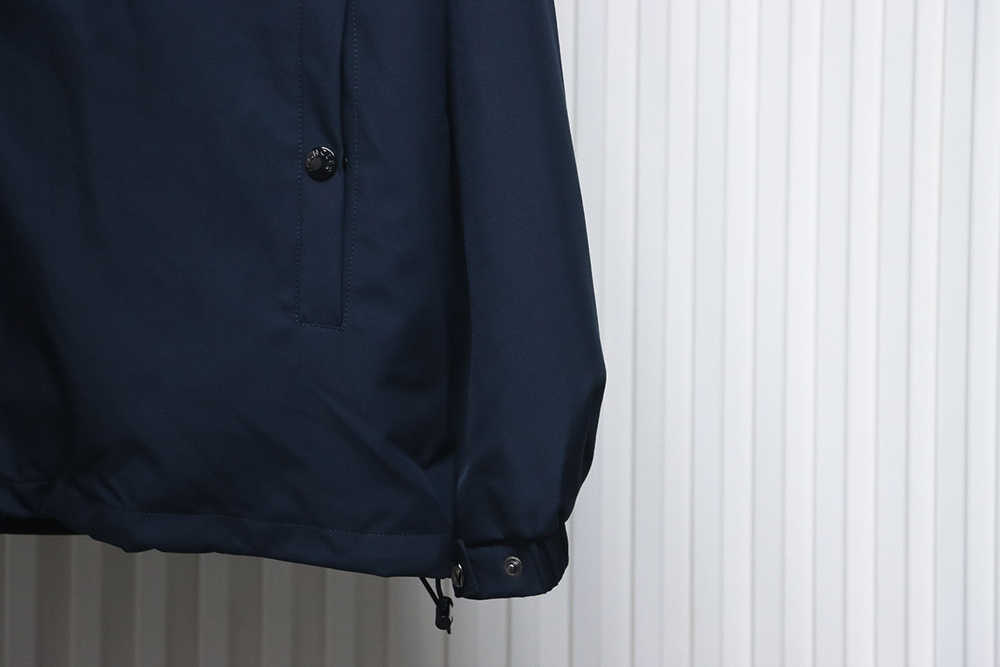 Moncler zip-up hooded jacket