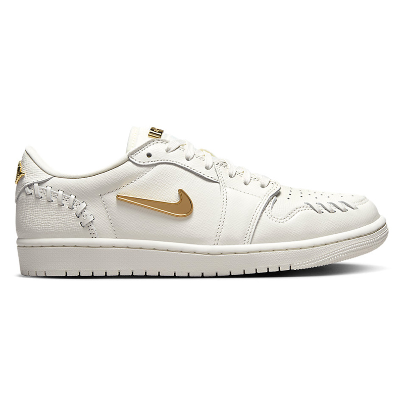 Air Jordan 1 Low Method of Make ''Sail Metallic Gold''