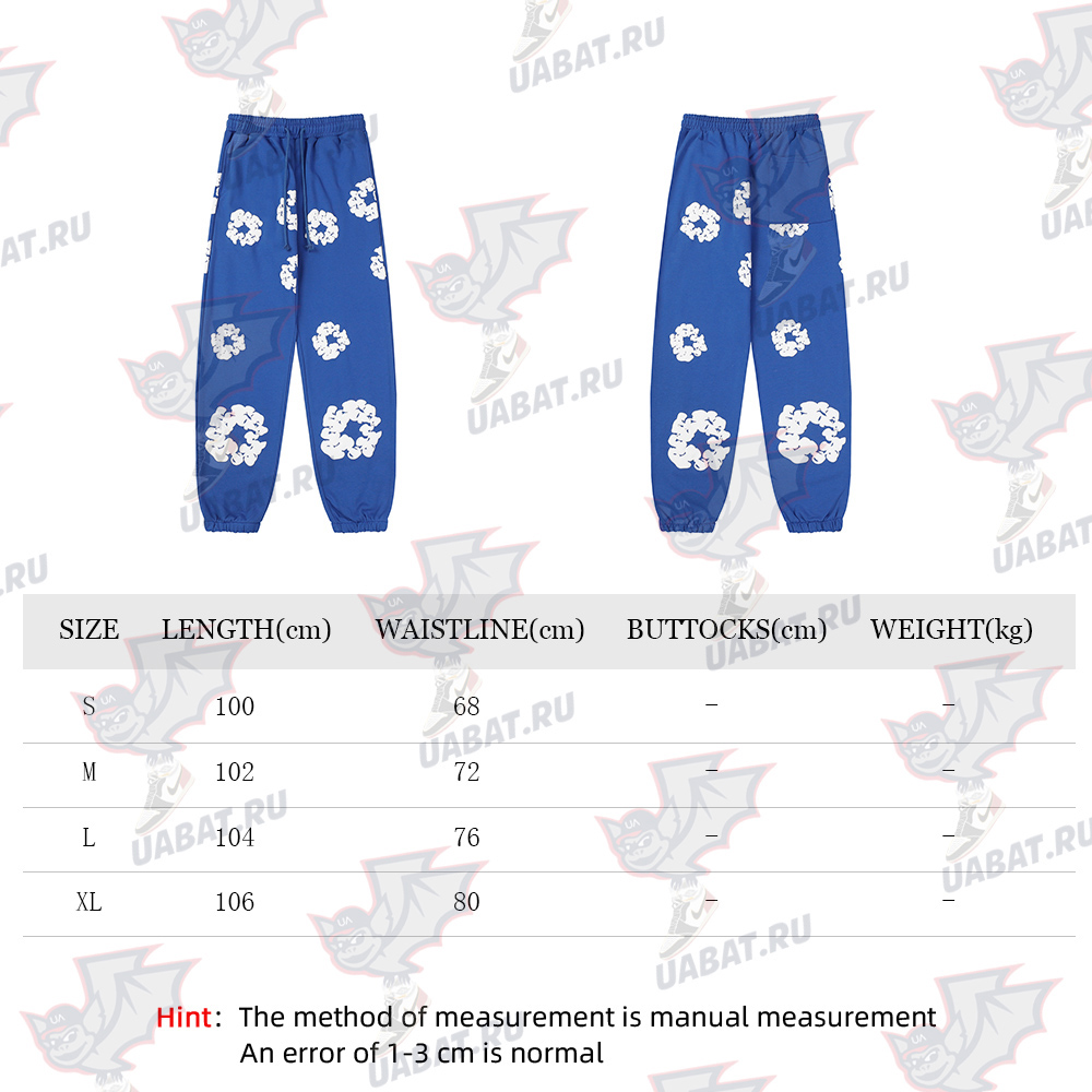 Denim Tears Cotton Wreath Sweatpants series