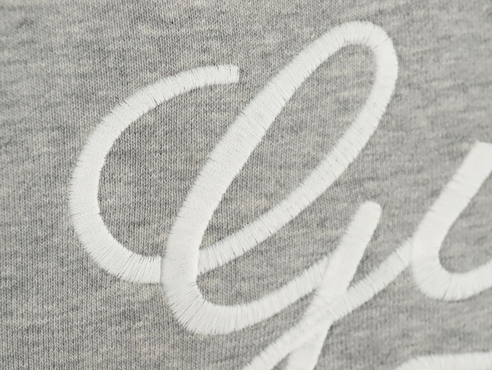 G*u*i slogan embroidered crew neck sweatshirt