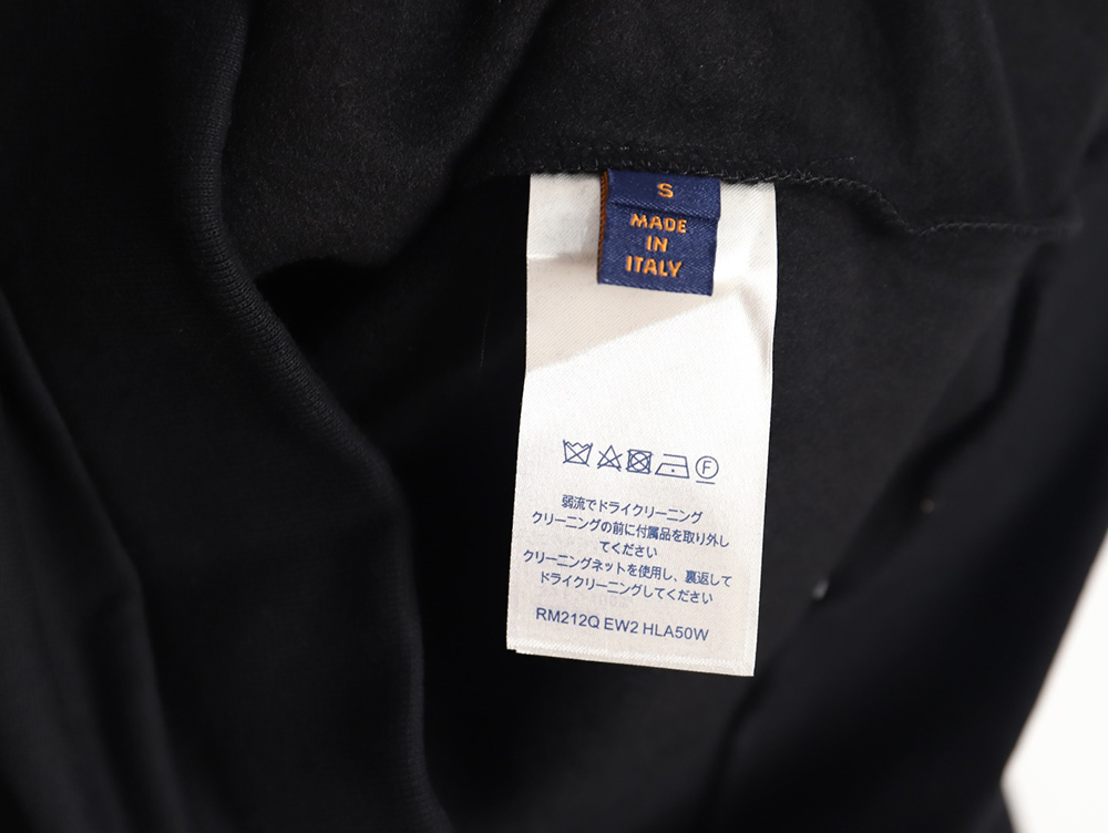 l0*is V*t0n pin-embroidered hooded sweatshirt