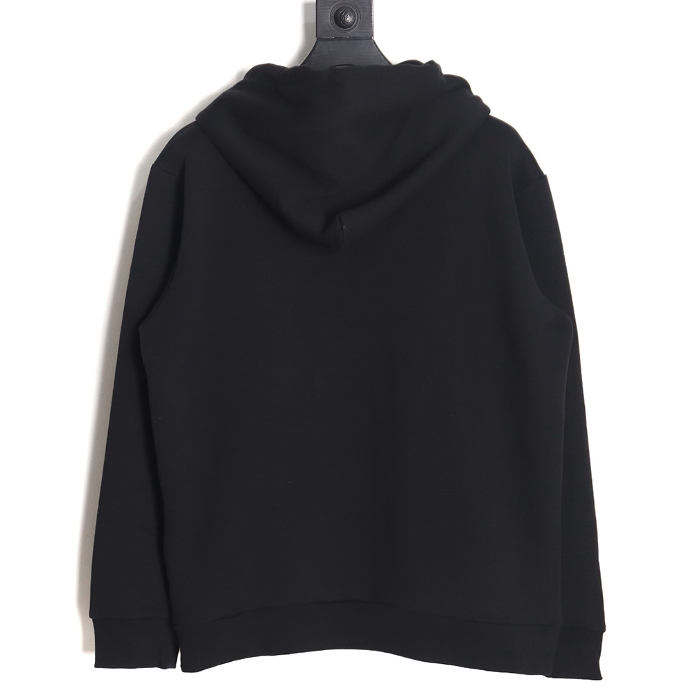 l0*is V*t0n pin-embroidered hooded sweatshirt