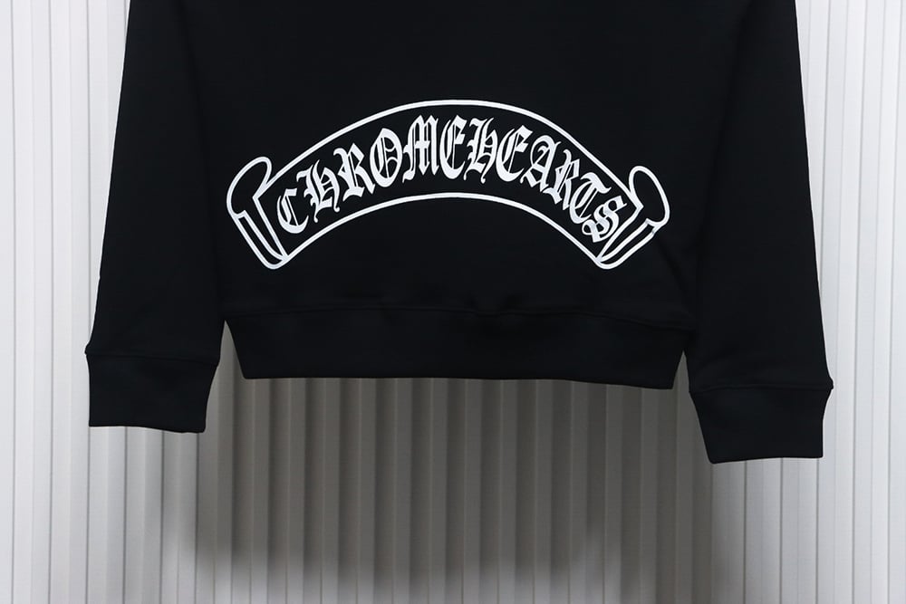 Ch**me He**ts classic print hoodie