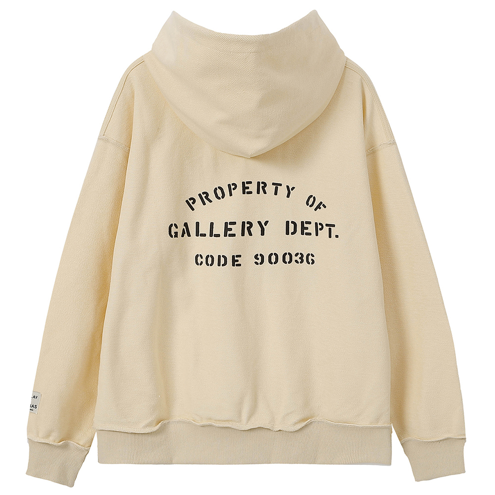 Gallery Dept Lettering Hooded Sweatshirt