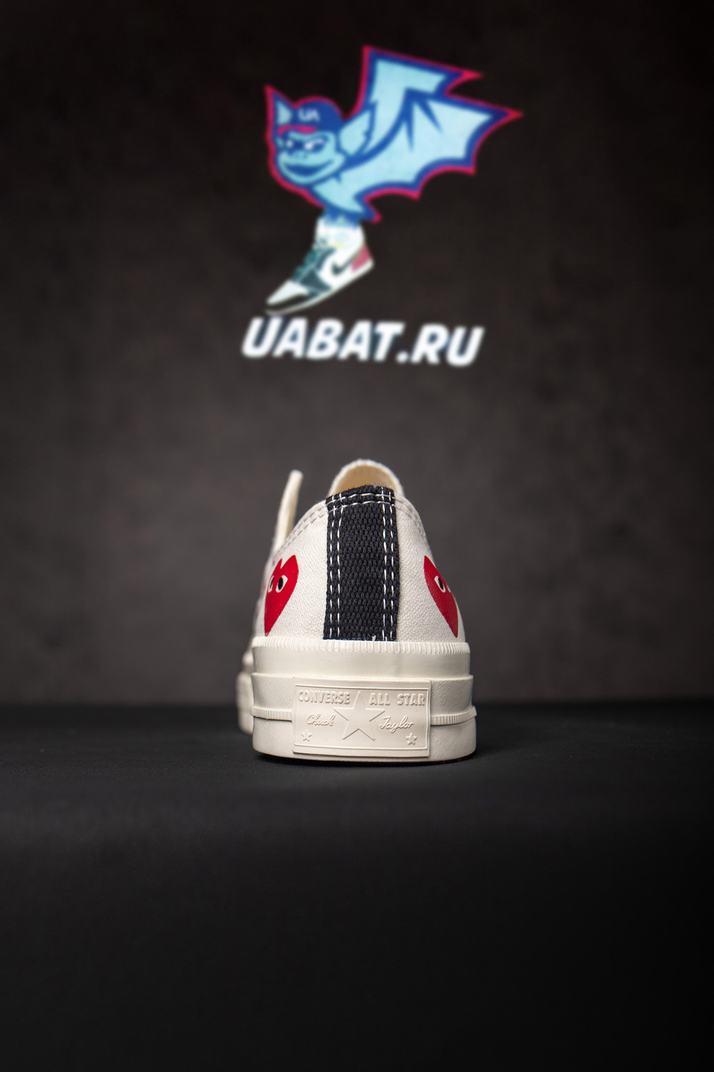 Converse Chuck Taylor All Star 70 Ox Comme Des Garcons PLAY Multi-Heart White