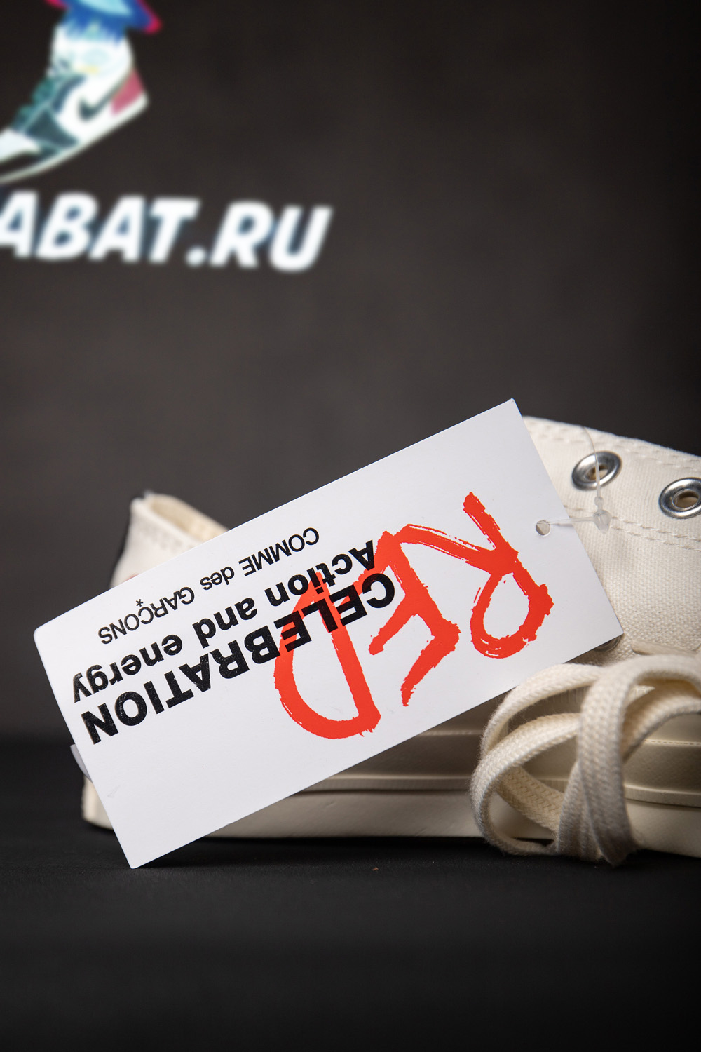 Converse Chuck Taylor All Star 70 Ox Comme Des Garcons PLAY Multi-Heart White