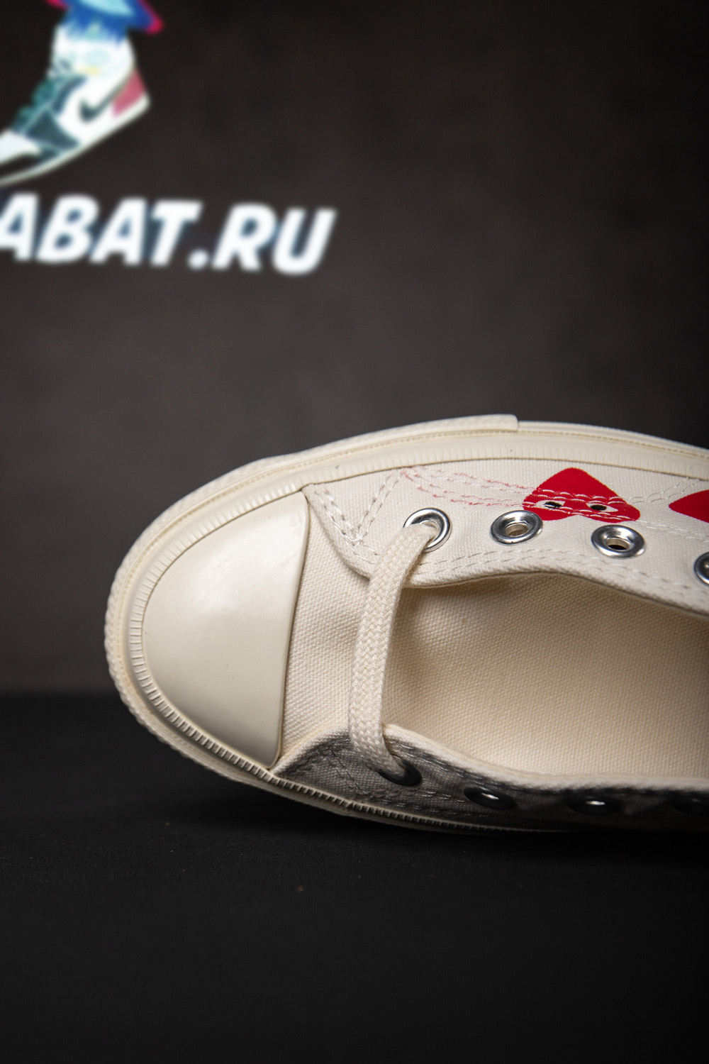 Converse Chuck Taylor All Star 70 Ox Comme Des Garcons PLAY Multi-Heart White