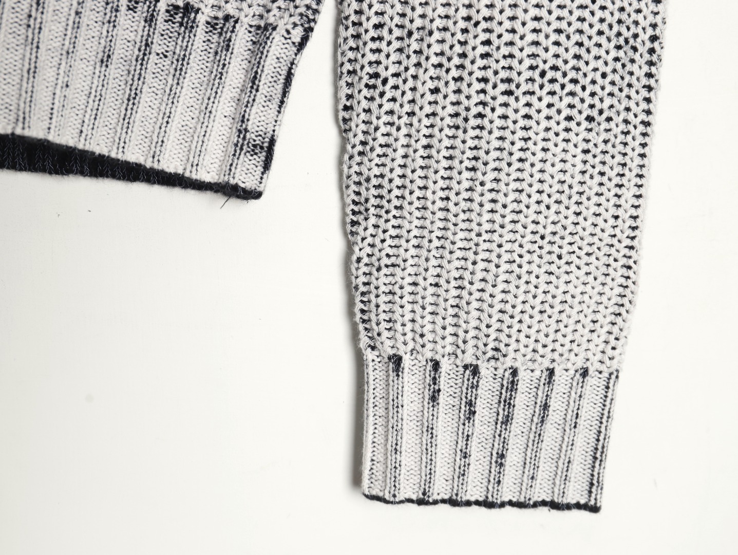 Acne distressed tie-dye crewneck sweater