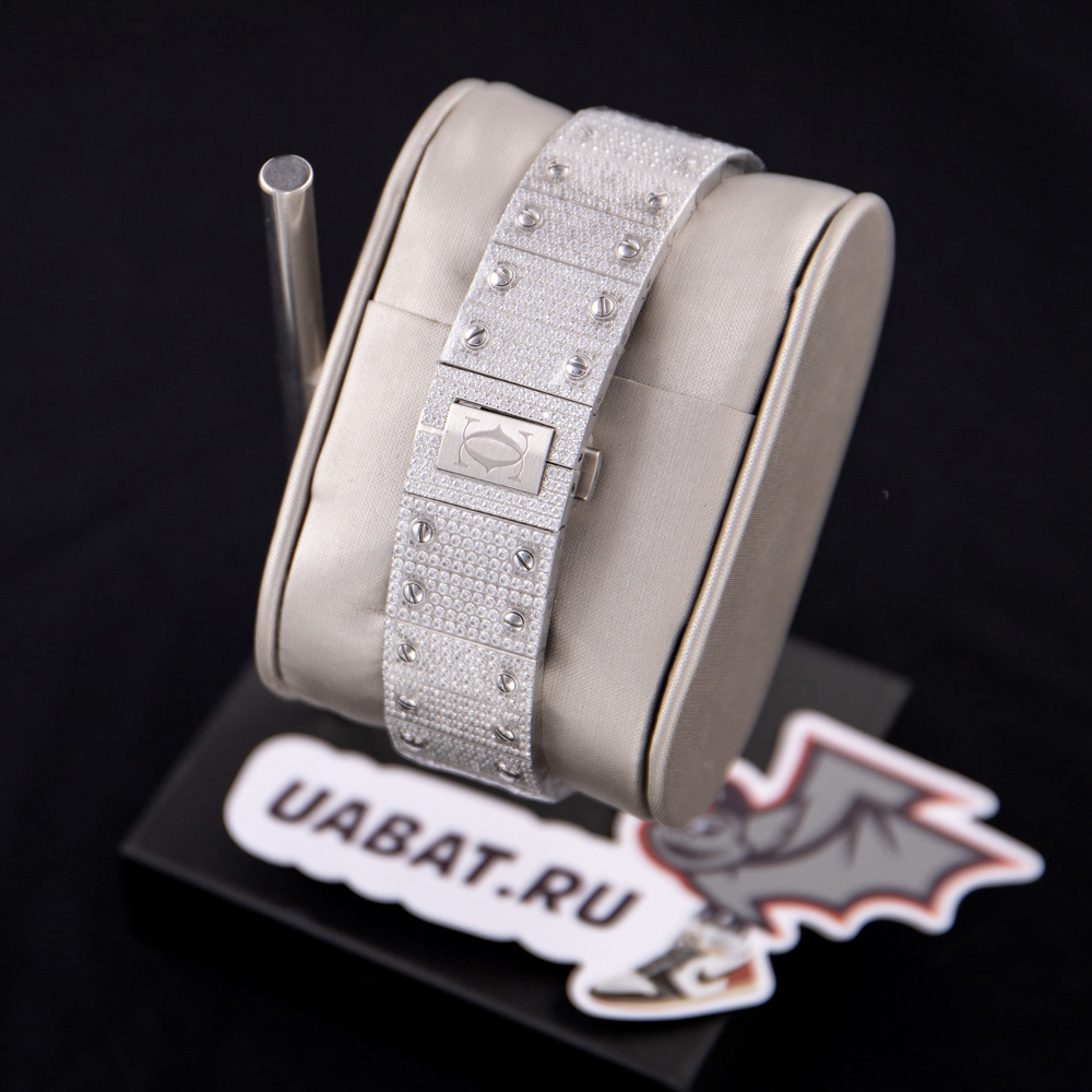 ca*t*er santos 100 xl 2656 gold and steel full custom Di*m*nd men