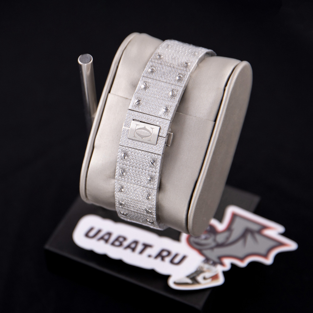 ca*t*er santos 100 xl 2656 gold and steel full custom Di*m*nd men