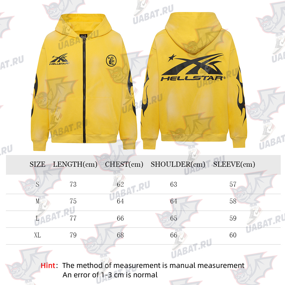 Hell Star Letters Arm Graphic Hoodie