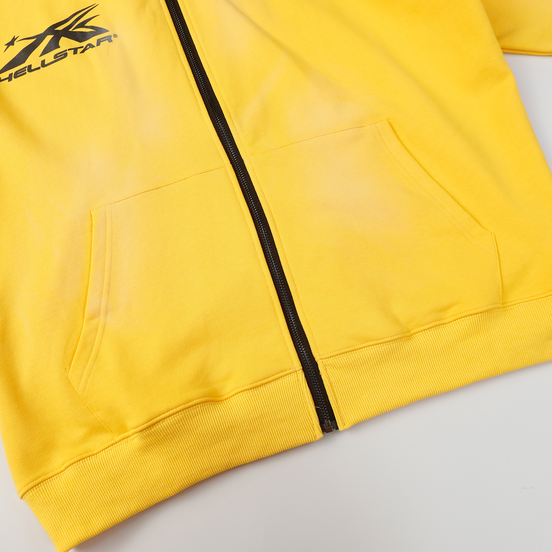 Hell Star Letters Arm Graphic Hoodie